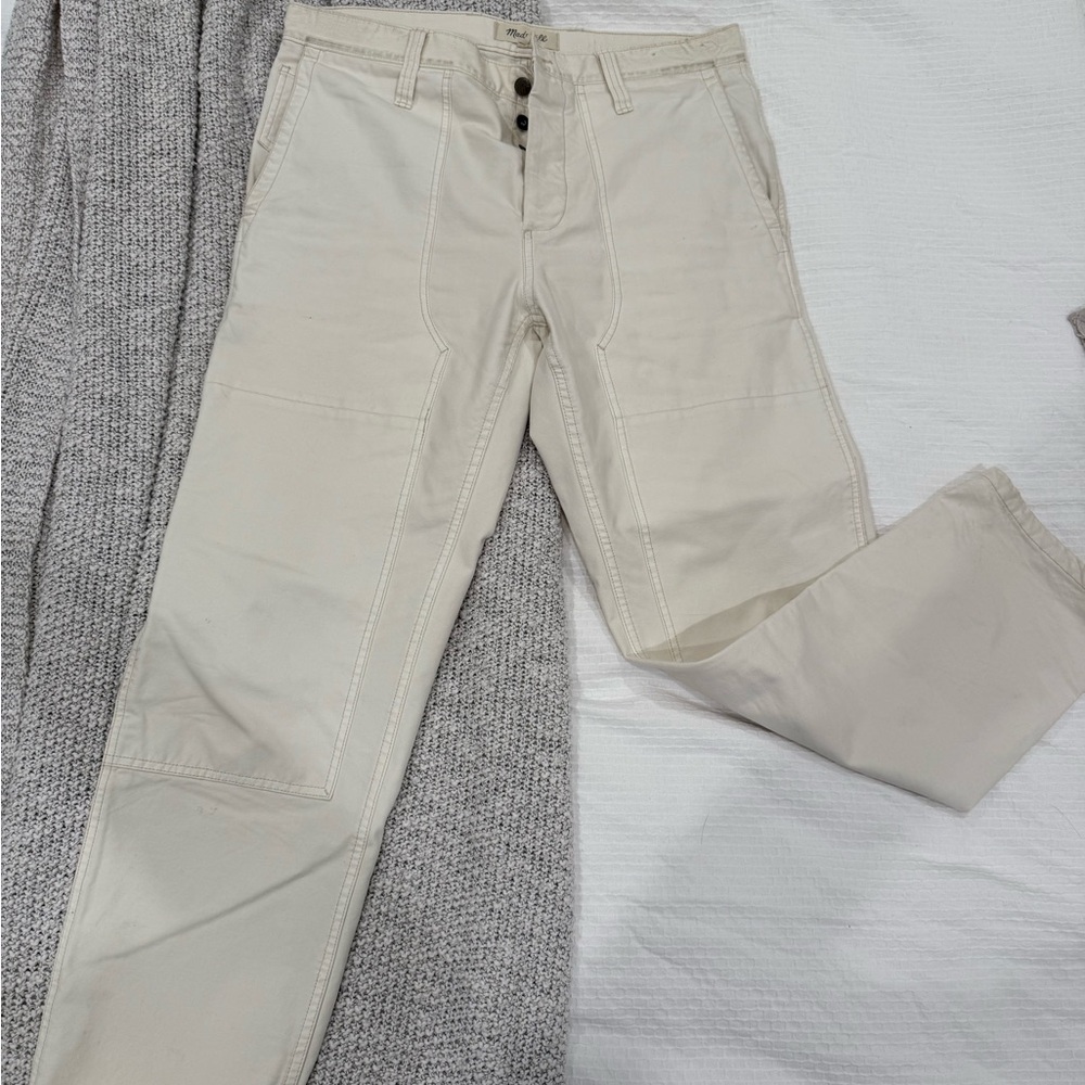 Madewell Relaxed Straight Workwear Pants